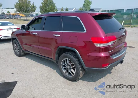2017 Jeep Grand Cherokee Limited 4X4 z USA, uszkodzony, nr VIN 1C4RJFBG5HC835782